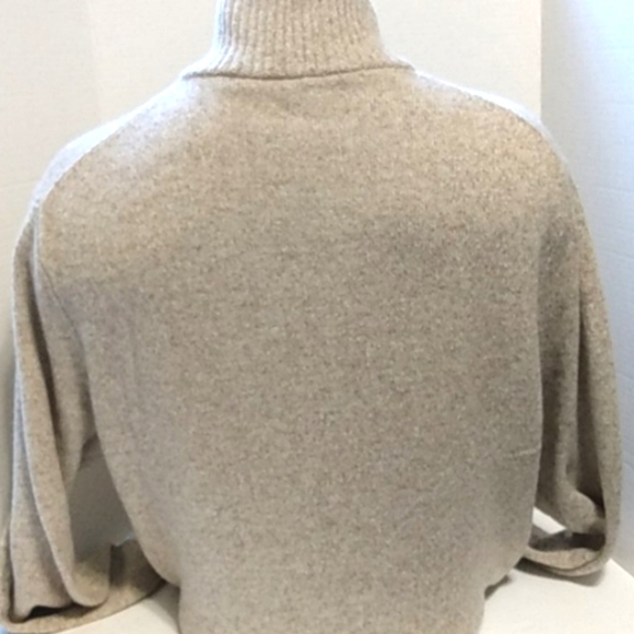 J. CREW MENS MERINO WOOL RIBBED HALF-ZIP TURTLENECK LONG SLEEVE SWEATER SIZE XXL - Picture 7 of 11